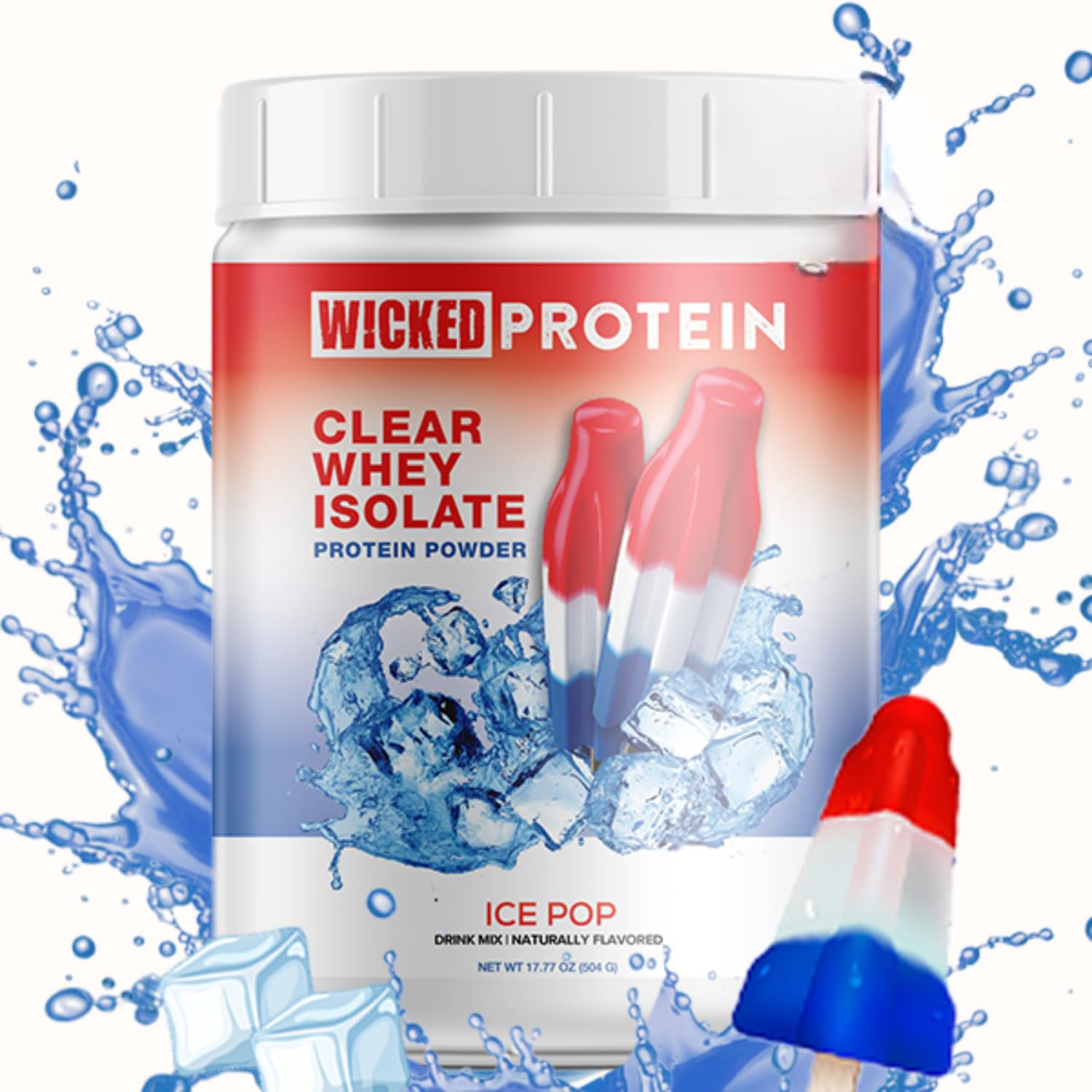 Amazon.com : WICKED Protein Powder, Clear Whey Isolate, 23g